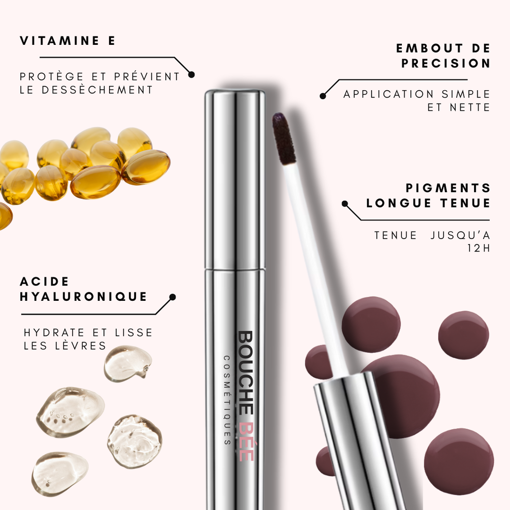 Encre à lèvres semi-permanente